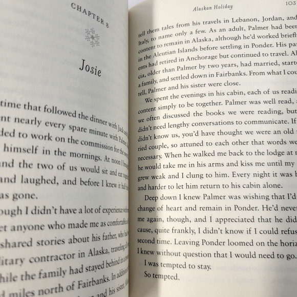 Alaskan Holiday Debbie Macomber Hardcover 2018 First Edition Romance Christmas - Picture 4 of 13